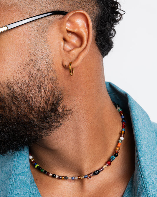 Colorful Mixed-Stone Necklace