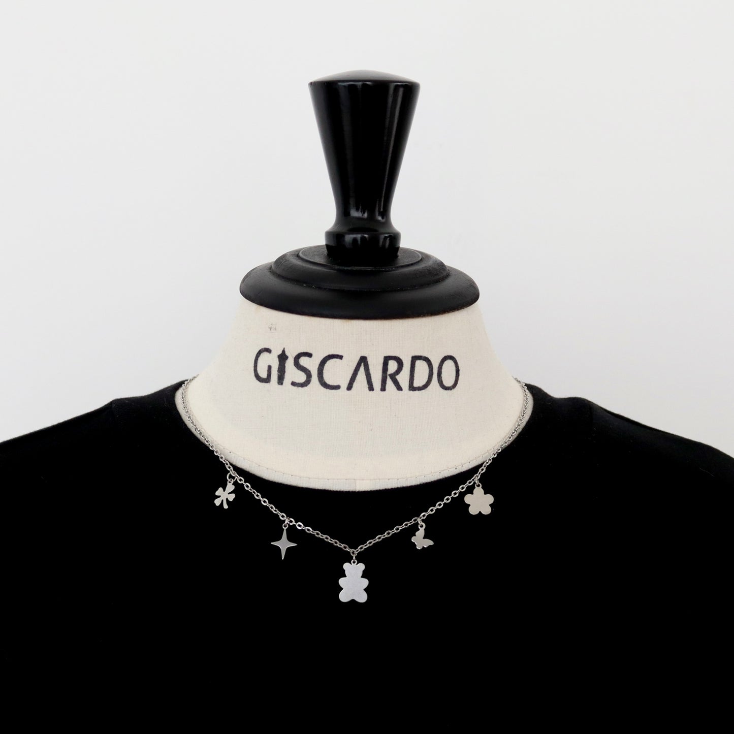 Stainless Steel Necklace with Unique Charms – Rust-Resistant & Bold