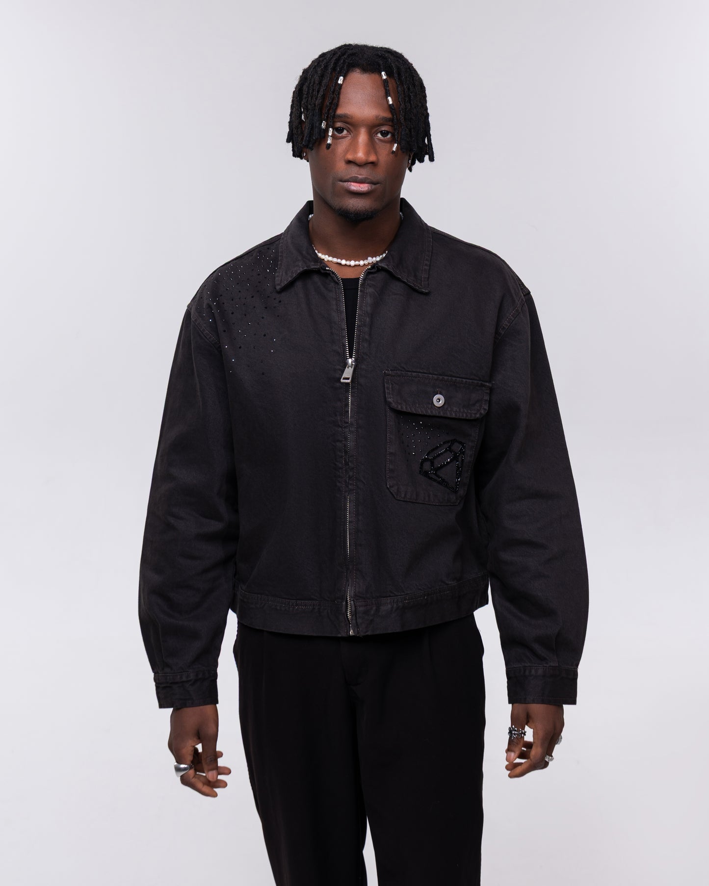Custom Zara Crystal Jacket